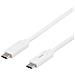 Cavo Da Usb-c A Usb-c, 1 M, 1,5 A, Usb 3.1 Gen, E-marker, Bianco - Foto miniatura 1