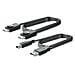 Cavo 300 cm DP e USB da B ad A per L7016t L7014t e L7010t Colore Nero - Foto miniatura 1