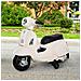 Moto Elettrica Per Bambini Con Licenza Ufficiale Vespa Batteria 6v, Fari E Clacson, Per Bimbi Da 18-36 Mesi, Bianco, 66.5x38x52cm - Foto miniatura 3