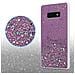 Custodia Compatibile Con Samsung Galaxy S10e In Viola Con Glitter - Coperchio Protettivo In Silicone Tpu Flessibile Con Glitter Scintillanti - Foto miniatura 4