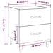 Comodini 2 Pz In Rovere Sonoma 40x35x47,5 Cm - Foto miniatura 3