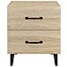 Comodini 2 Pz In Rovere Sonoma 40x35x47,5 Cm - Foto miniatura 5