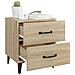 Comodini 2 Pz In Rovere Sonoma 40x35x47,5 Cm - Foto miniatura 6