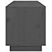 Mobile Porta Tv Grigio 105x34x40 Cm In Legno Massello Di Pino - Foto miniatura 9