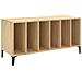 Mobile Porta Dischi Rovere Sonoma 100x38x48cm Legno Multistrato - Foto miniatura 1