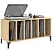 Mobile Porta Dischi Rovere Sonoma 100x38x48cm Legno Multistrato - Foto miniatura 3