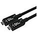 Microconnect Usb3.2cc12op Cavo Usb 12,5 M Usb 3.2 Gen 2 [3.1 Gen 2] Usb C Nero (premium Usb-c Hybrid Cable - 12,5m - War - Foto miniatura 2