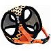 Imbracatura Per Cani Leopardo 17-22 Cm Arancio Taglia Xs - Foto miniatura 1