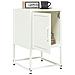 Comodini 2 Pz Bianchi 36x39x60,5 Cm In Acciaio - Foto miniatura 4