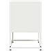 Comodini 2 Pz Bianchi 36x39x60,5 Cm In Acciaio - Foto miniatura 5