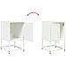 Comodini 2 Pz Bianchi 36x39x60,5 Cm In Acciaio - Foto miniatura 8