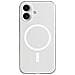 Transparent Case custodia per cellulare 15,5 cm (6.1") Cover Trasparente, Bianco - Foto miniatura 7
