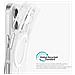 Transparent Case custodia per cellulare 15,5 cm (6.1") Cover Trasparente, Bianco - Foto miniatura 5
