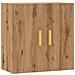 Armadietto A Muro Rovere Artigianale 60x31x60 Cm In Truciolato - Foto miniatura 2