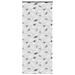 Tenda a Rullo Doccia Cassonetto 110x240 cm Larghezza Tessuto - Foto miniatura 1