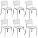 Hazel - Set 6 Sedie In Polipropilene Impilabili - Foto miniatura 1