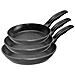 Set Di Padelle, 3 Pezzi, Anche Per Piani Cottura A Induzione - Foto miniatura 1