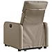 Poltrona Alzapersona Reclinabile Cappuccino in Similpelle - Foto miniatura 4