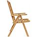 Sedie da Giardino  Pieghevoli 4 pcs in Legno Massello di Teak, Sedie da Giardino  2 pcs in Legno Massello di Teak - Foto miniatura 6
