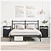 Comodini 2 pcs Nero Rovere 44x45x60 cm Legno ingegnerizzato - Foto miniatura 3