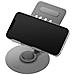 Supporto Da Scrivania Per Computer, Tablet E Smartphone Regolabile Con Base Antiscivolo, Grigio - Foto miniatura 8