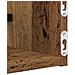 Mensole da parete 2 pezzi in legno vecchio 60x16x14 cm in legno ingegnerizzato - Foto miniatura 8