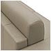 Chris Divano Letto Angolare Con Penisola In Simil Cotone T13 Beige - Foto miniatura 4
