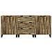 Set di mobili per il bagno 3 pcs Marrone 180 x 33 x 75 cm - Foto miniatura 5