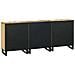Set di mobili per il bagno 3 pcs Marrone 180 x 33 x 75 cm - Foto miniatura 6