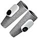 Massaggiatore Wireless Per Gambe Con Compressione Ad Aria E Calore - Set Di 2 Grey - Foto miniatura 2