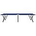 Letto da campeggio pieghevole 2 pcs Blu 206 x 76 x 74 cm - Foto miniatura 7