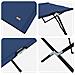 Letto da campeggio pieghevole 2 pcs Blu 206 x 76 x 74 cm - Foto miniatura 9