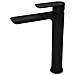 Miscelatore Lavabo Alto Senza Scarico Vema Slate V14021 Nero Opaco - Foto miniatura 1