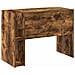 Scrivania Rovere fumé 109 x 50 x 78 cm Legno multistrato - Foto miniatura 7