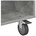 Tavolino con Ruote Grigio cemento 90 x 50 x 30 cm - Foto miniatura 8