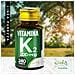 Vitamina K2 MK-7 200 mcg 240 Compresse - Menachinone-7 ad Alto Dosaggio - Ossa Normali e Coagulazione del Sangue (Confezione quintupla) - Foto miniatura 2