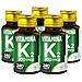 Vitamina K2 MK-7 200 mcg 240 Compresse - Menachinone-7 ad Alto Dosaggio - Ossa Normali e Coagulazione del Sangue (Confezione quintupla) - Foto miniatura 1