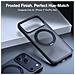 Cover per iPhone 17 Pro - TPU+PC, Nero, Con Soporte - Foto miniatura 3
