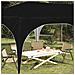 Tenda per feste a pop-up 575 x 288 x 245 cm Nero Tessuto Oxford - Foto miniatura 3