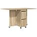 Tavolo da Pranzo 2 pcs 140 x 80 x 77 cm Legno ingegnerizzato - Foto miniatura 1