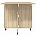 Tavolo da Pranzo 2 pcs 140 x 80 x 77 cm Legno ingegnerizzato - Foto miniatura 7