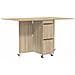 Tavolo da Pranzo 2 pcs 140 x 80 x 77 cm Legno ingegnerizzato - Foto miniatura 8