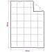 Set Duvet e Cuscino da Letto 3 pz 140 x 220 cm Inverno Bianco - Foto miniatura 7