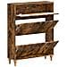 Mobile per scarpe ALKMAAR 78 x 24 x 103 cm Legno ingegnerizzato - Foto miniatura 3