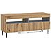 Mobile TV LED a 5 pezzi Rovere Artigianale Legno ingegnerizzato - Foto miniatura 9