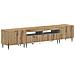 Mobile TV LED a 5 pezzi Rovere Artigianale Legno ingegnerizzato - Foto miniatura 1