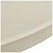 Copritavolo ?80 Cm Crema Tessuto Elasticizzato 2 Pezzi - Foto miniatura 2