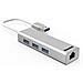 Adattatore USB 2 in 1 Tipo A Femina Interfaccia USB 3.0 / 1 LAN Gigabit - Foto miniatura 1