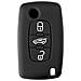 01536 Cover Per Chiavi Auto Confsingola Citroen Fiat Lancia Peugeo - Foto miniatura 1