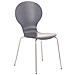 Sedia Impilabile Diego in Legno I Sedia Attesa in Metallo I Sedia Ergonomica Conferenza I Sedia Design Classico Riunioni O Sale Grigio - Foto miniatura 1